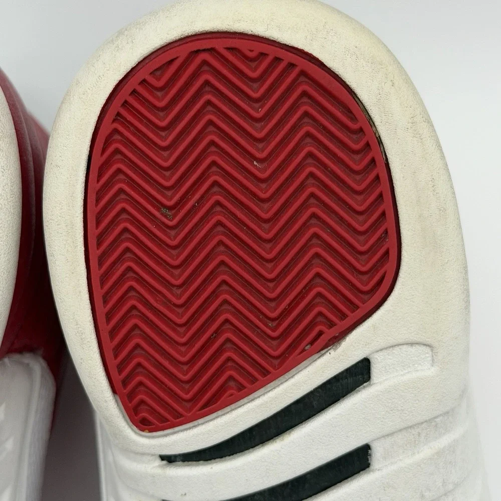Jordan 12 Retro Gym Red Alternate 2018 White 130690-601 Size 11m Very Nice Pair